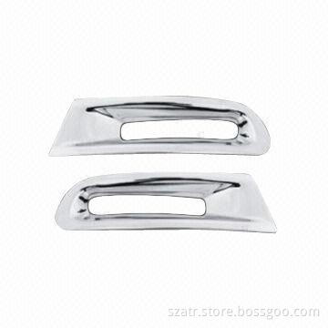 Fog Lamp Rims for Highlander 12-on, Made of ABS with Chromed